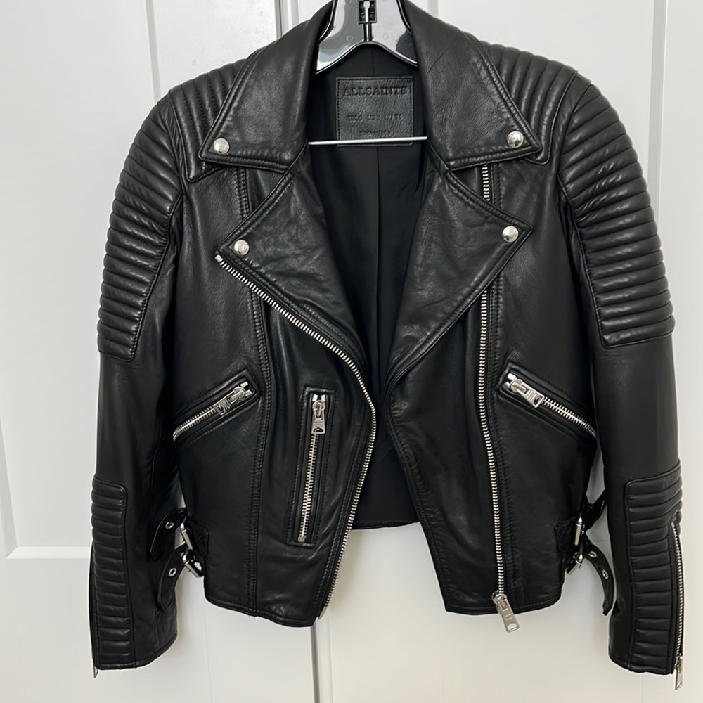 All Saints Estella Leather Jacket